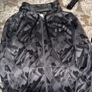 Under Armour Men's Black and Gray Performance Jacket